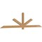 Ekena Millwork Kennewick Timber Gable Bracket, Western Red Cedar, 96"W x 24"H x 1 1/2"D x 3 1/2"F, 6/12 Pitch GBW096X24X0204KEN00SWR - alternate 3